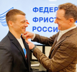 Илья Буров награжден медалью Министерства спорта