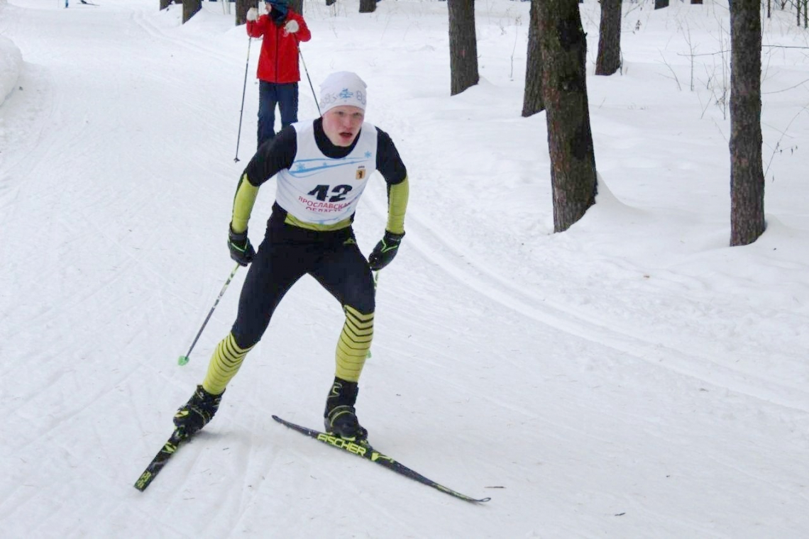 Студенты выявили сильнейших в лыжных гонках