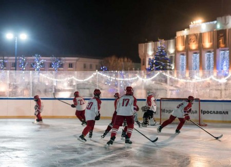 На Советской площади в Ярославле откроется турнир «Студеный лед»