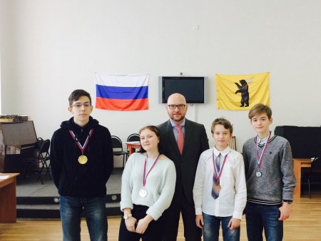 9 медалей ярославских шашистов