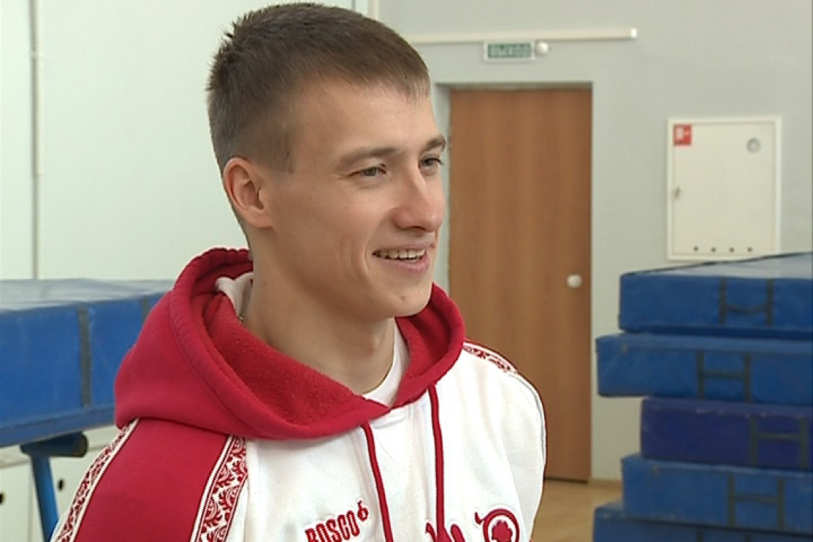 В одной из ярославских школ прошла "Зарядка с чемпионом"