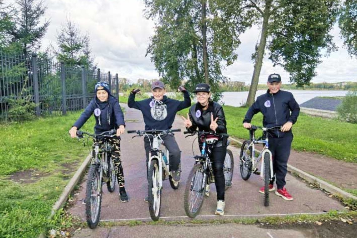 Команды школьных спортивных клубов Углича встретились на квесте «PRO Вело»