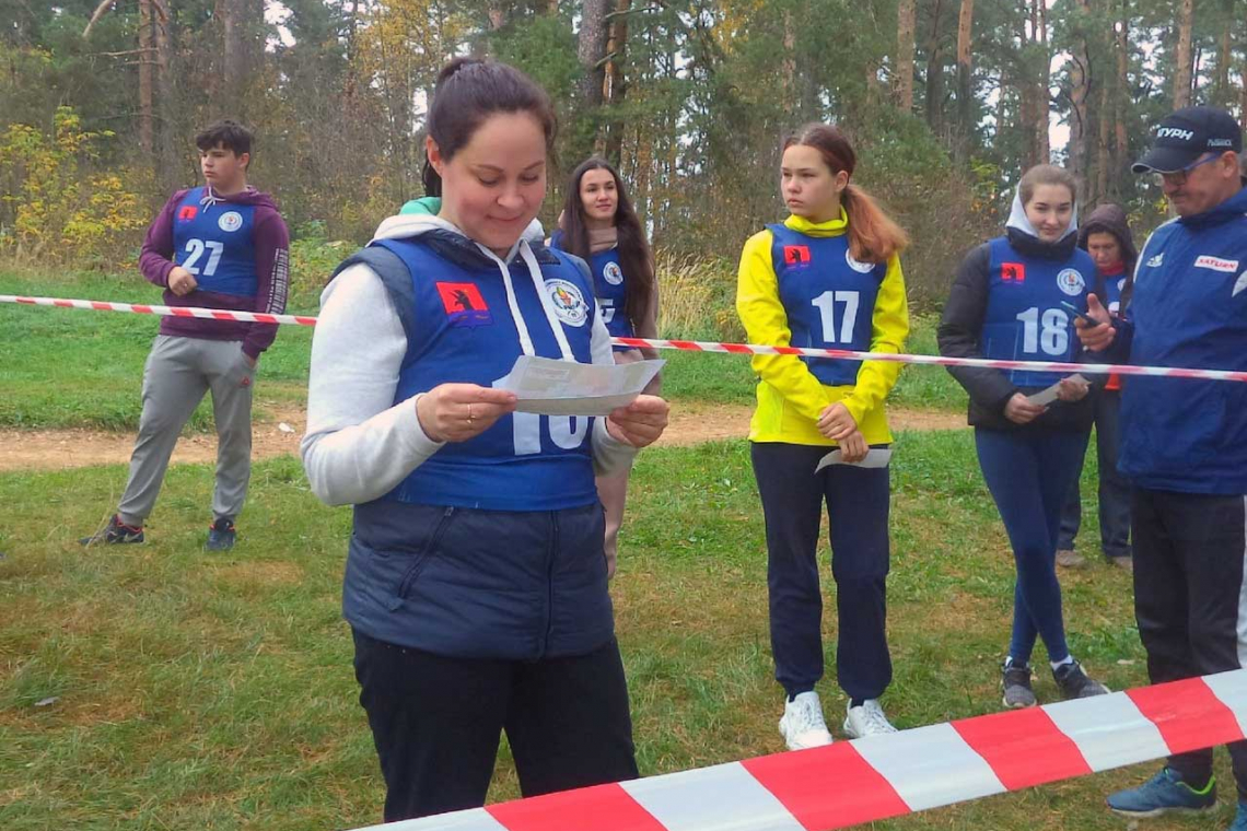 В Рыбинском районе прошли на соревнованиях по спортивному ориентированию