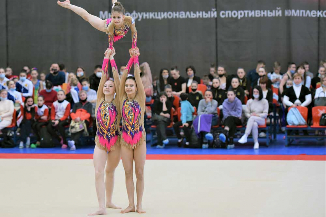 Первенство России по спортивной акробатике проходит в Ярославле