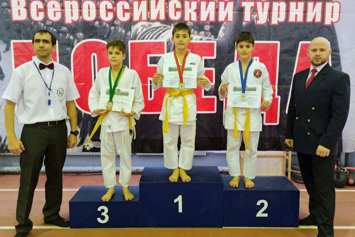 Десять медалей ярославских каратистов