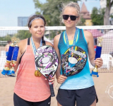 Два «золота» пляжных теннисисток