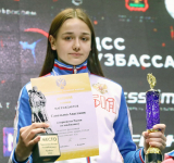 Победительница Всероссийских соревнований