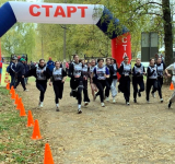 Студенты колледжей вышли на старт