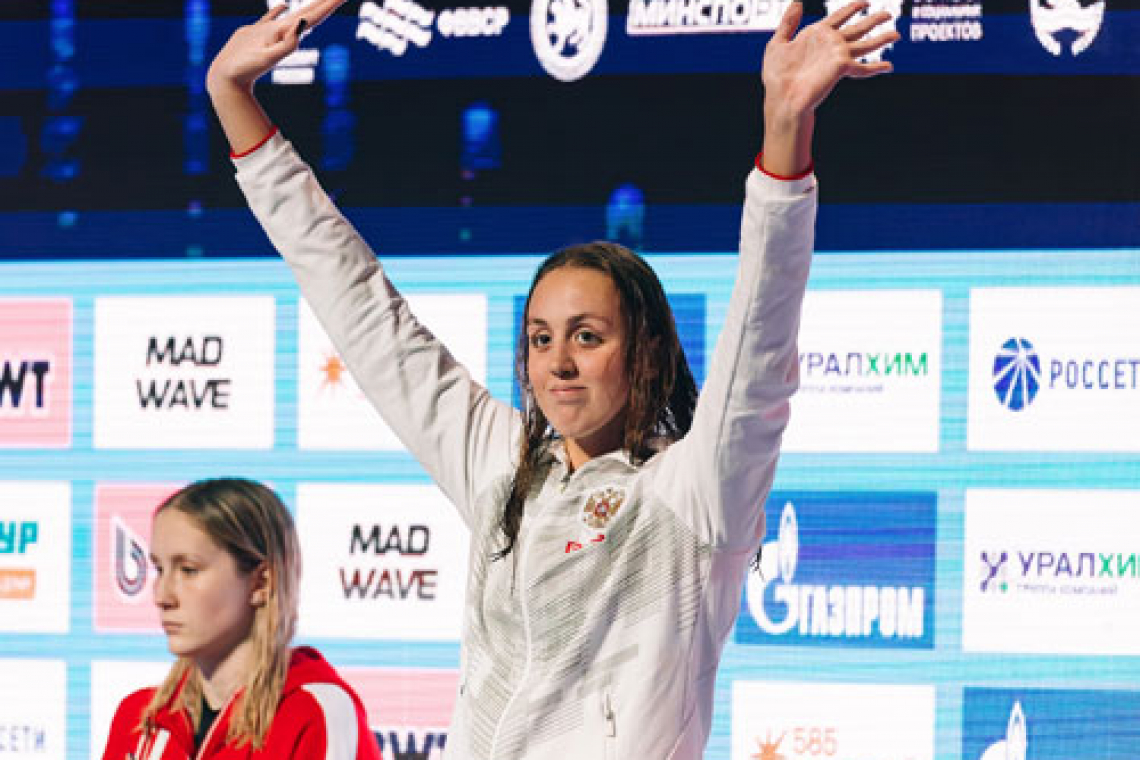 У Пантиной две бронзы