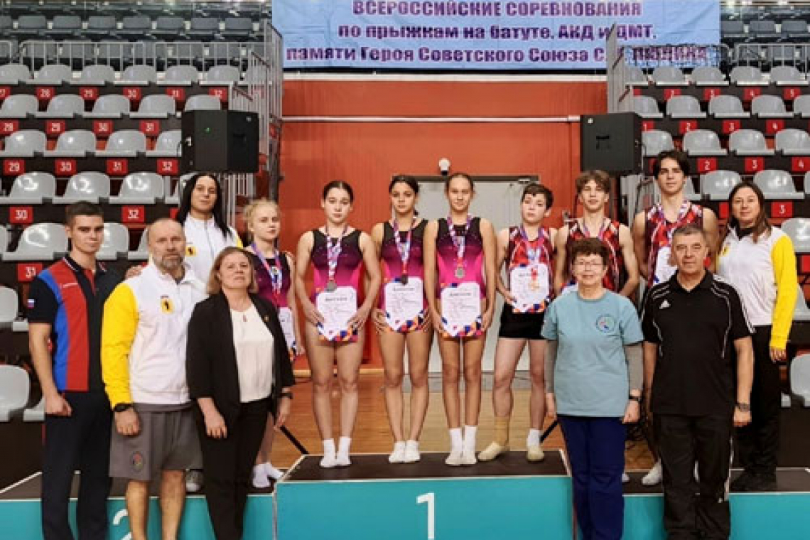 Триумф ярославских батутистов