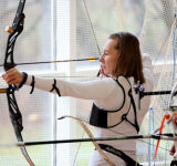 Завоевала серебро