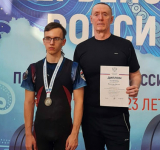 Серебро первенства России