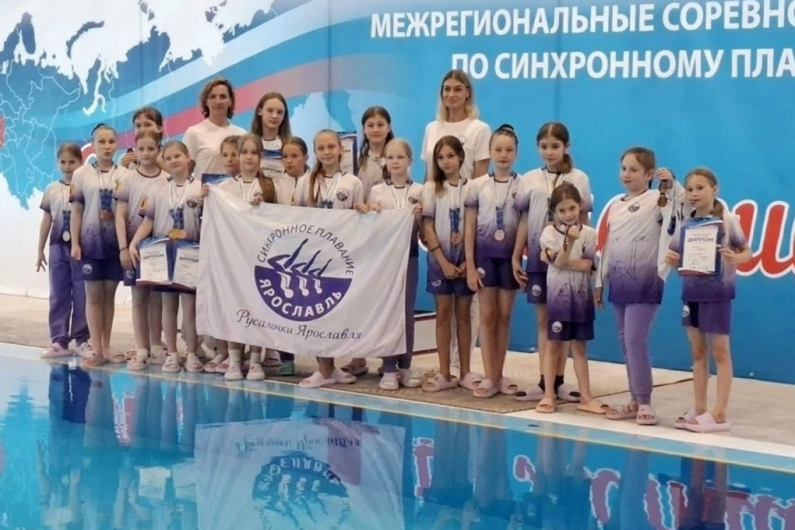 Успех ярославских синхронисток