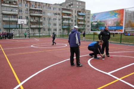 В Ярославле открылась новая спортивная площадка