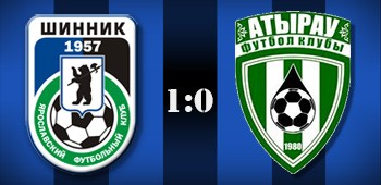 «Шинник» - «Атырау» 1:0