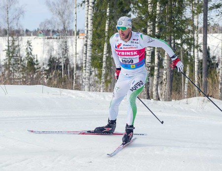 Олимпийский чемпион Евгений Дементьев стал победителем Деминского лыжного марафона FIS/Worldloppet