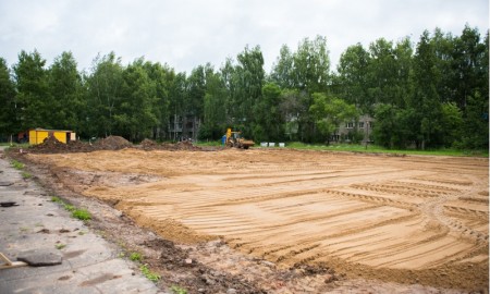 В Переславле началось строительство стадиона в рамках программы «Газпром – детям»