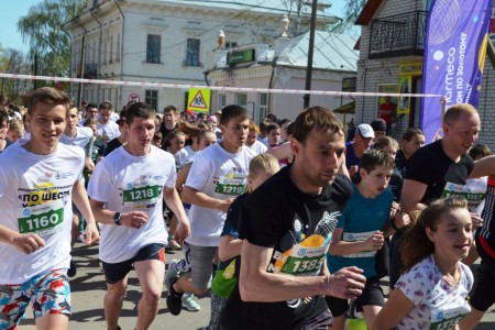 В Мышкине прошел второй этап проекта «Бегом по Золотому кольцу»