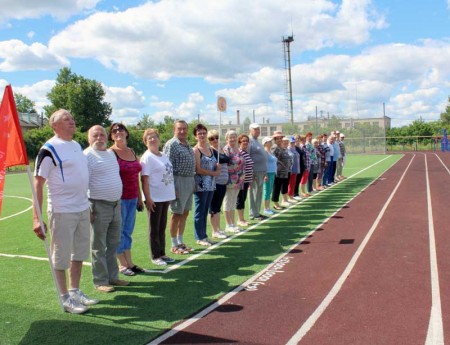 Ветераны Борисоглебского района приняли участие в тестировании по комплексу ГТО