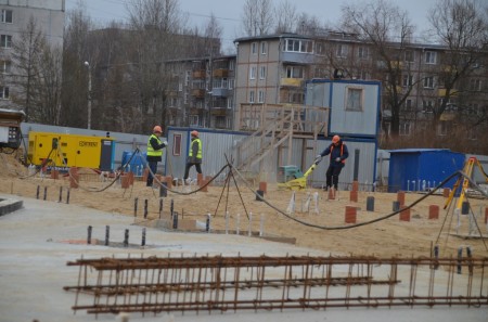 В первом квартале следующего года в здании нового ФОКа на улице Панина начнутся отделочные работы